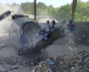 EDGE Slayer XL & TRM516 Processing C&D Waste EDGE Slayer XL & TRM516 Processing C&D Waste