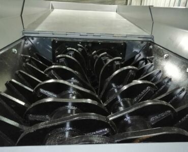 volume reduction shredding Twin shaft Shredder